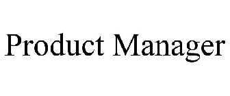 PRODUCT MANAGER