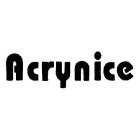 ACRYNICE