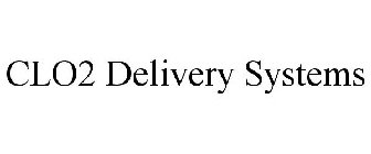 CLO2 DELIVERY SYSTEMS