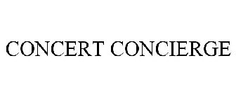CONCERT CONCIERGE