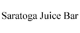 SARATOGA JUICE BAR