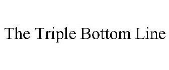 THE TRIPLE BOTTOM LINE