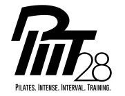 PIIT28 PILATES. INTENSE. INTERVAL. TRAINING.