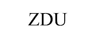 ZDU