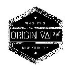 ORIGIN VAPE SINCE 2013 NEW YORK, N.Y.