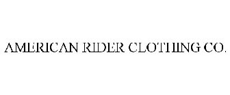 AMERICAN RIDER CLOTHING CO.
