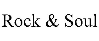 ROCK & SOUL