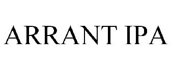 ARRANT IPA