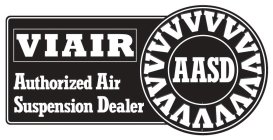 VIAIR AUTHORIZED AIR SUSPENSION DEALER AASD VVVVVVVVVVVVVVV