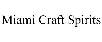 MIAMI CRAFT SPIRITS