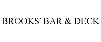 BROOKS' BAR & DECK