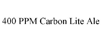 400 PPM CARBON LITE ALE