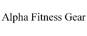 ALPHA FITNESS GEAR