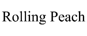 ROLLING PEACH