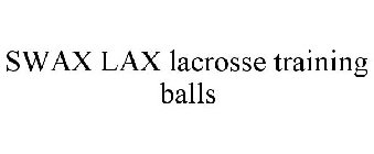 SWAX LAX LACROSSE TRAINING BALLS