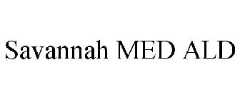 SAVANNAH MED ALD