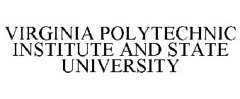 VIRGINIA POLYTECHNIC INSTITUTE AND STATE UNIVERSITY