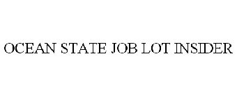 OCEAN STATE JOB LOT INSIDER