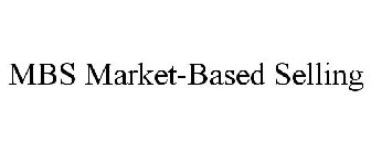 MBS MARKET-BASED SELLING