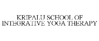 KRIPALU SCHOOL OF INTEGRATIVE YOGA THERAPY