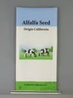 ALFALFA SEED ORIGIN CALIFORNIA