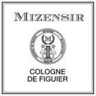 MIZENSIR CREATEUR DE PARFUM MIZENSIR MANUFACTURA GENEVE M MCMXCIX COLOGNE DE FIGUIER