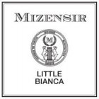 MIZENSIR CREATEUR DE PARFUM MIZENSIR MANUFACTURA GENEVE M MCMXCIX LITTLE BIANCA