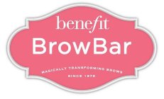 BENEFIT BROWBAR MAGICALLY TRANSFORMING BROWS SINCE 1976