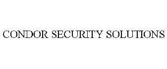 CONDOR SECURITY SOLUTIONS