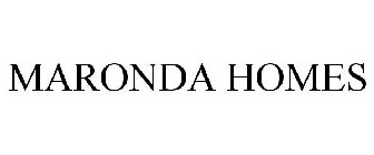 MARONDA HOMES