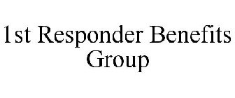 1ST RESPONDER BENEFITS GROUP