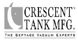 CRESCENT TANK MFG. THE SEPTAGE VACUUM EXPERTS