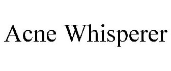 ACNE WHISPERER
