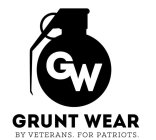 GRUNT WEAR BY VETERANS. FOR PATRIOTS.