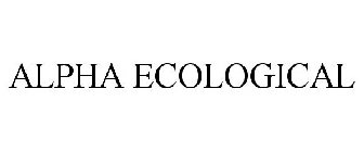 ALPHA ECOLOGICAL