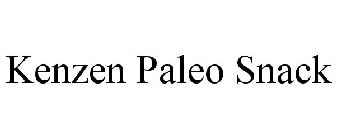 KENZEN PALEO SNACK