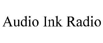 AUDIO INK RADIO