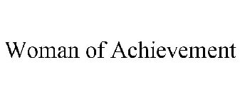 WOMAN OF ACHIEVEMENT