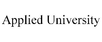 APPLIED UNIVERSITY