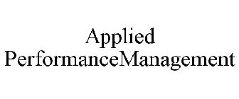 APPLIED PERFORMANCEMANAGEMENT