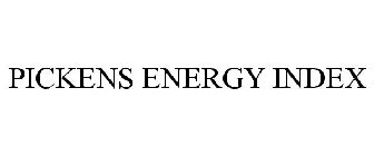 PICKENS ENERGY INDEX