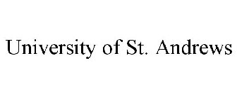 UNIVERSITY OF ST. ANDREWS