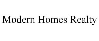 MODERN HOMES REALTY