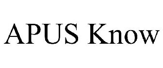 APUS KNOW