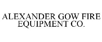 ALEXANDER GOW FIRE EQUIPMENT CO.