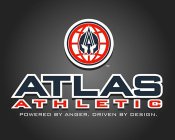 ATLAS ATHLETIC POWERED BY ANGER. DRIVEN BY DESIGN.