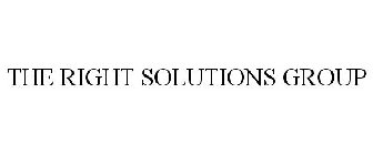 THE RIGHT SOLUTIONS GROUP