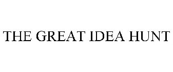 THE GREAT IDEA HUNT