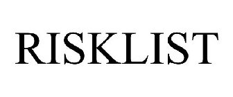 RISKLIST