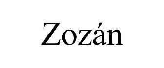 ZOZÁN